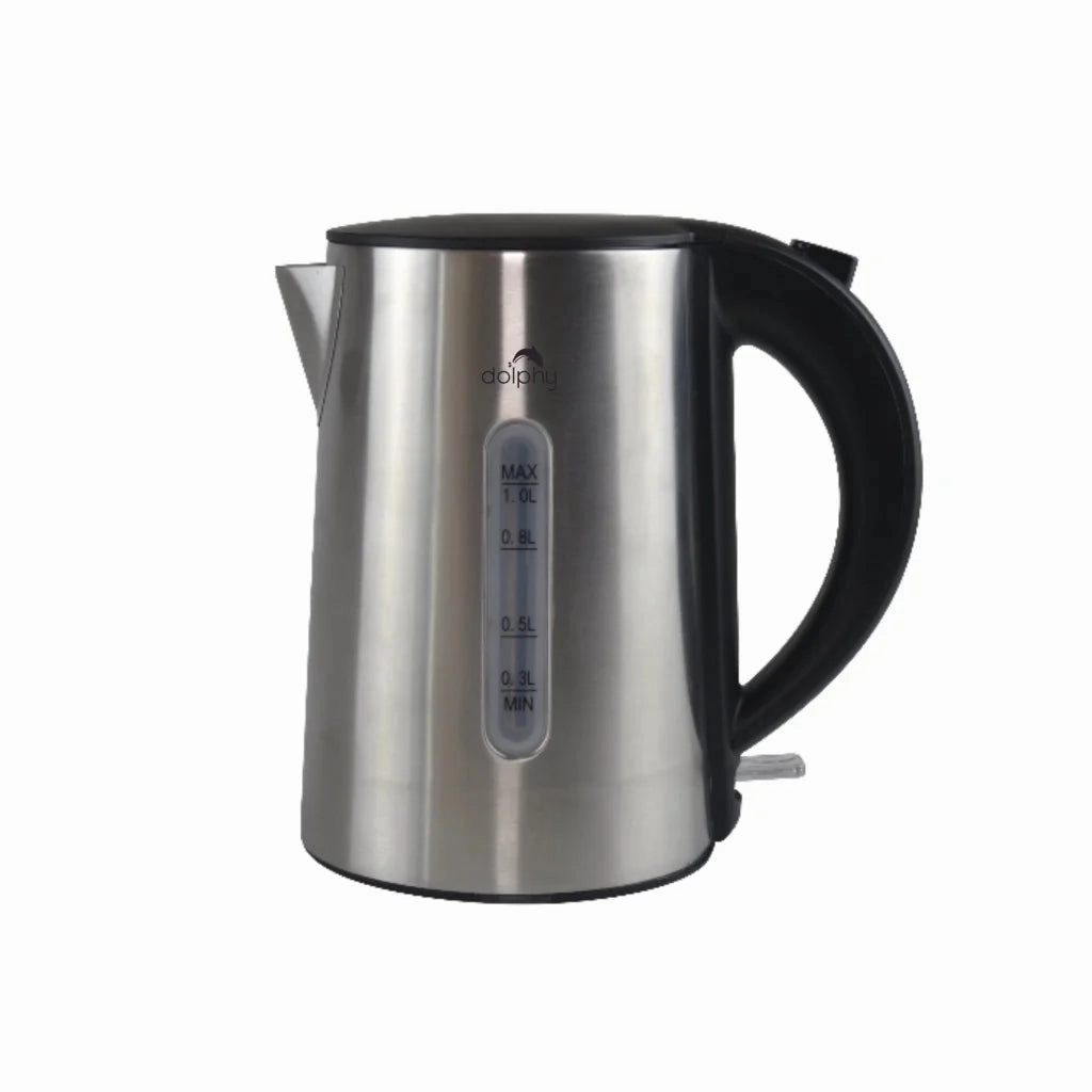 1.0L Brushed Silver Stainless Steel Kettle Hot Savings Alert MustHave Items