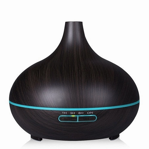300Ml Air Humidifier Essential Oil Diffuser Wood Grain Aromatherapy Diffusers Aroma Purifier Mistmaker Led Light For Home Mega Discount Event Limited Stock Hot Deal