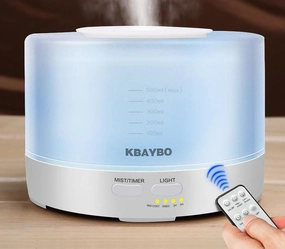 500Ml Remote Control Ultrasonic Air Aroma Humidifier With 7 Color Led Lights Electric Aromatherapy Essential Oil Aroma Diffuser Limited Edition Offer