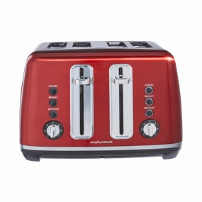 Accents 4-Slice Toaster - Red Hot Discount Deal
