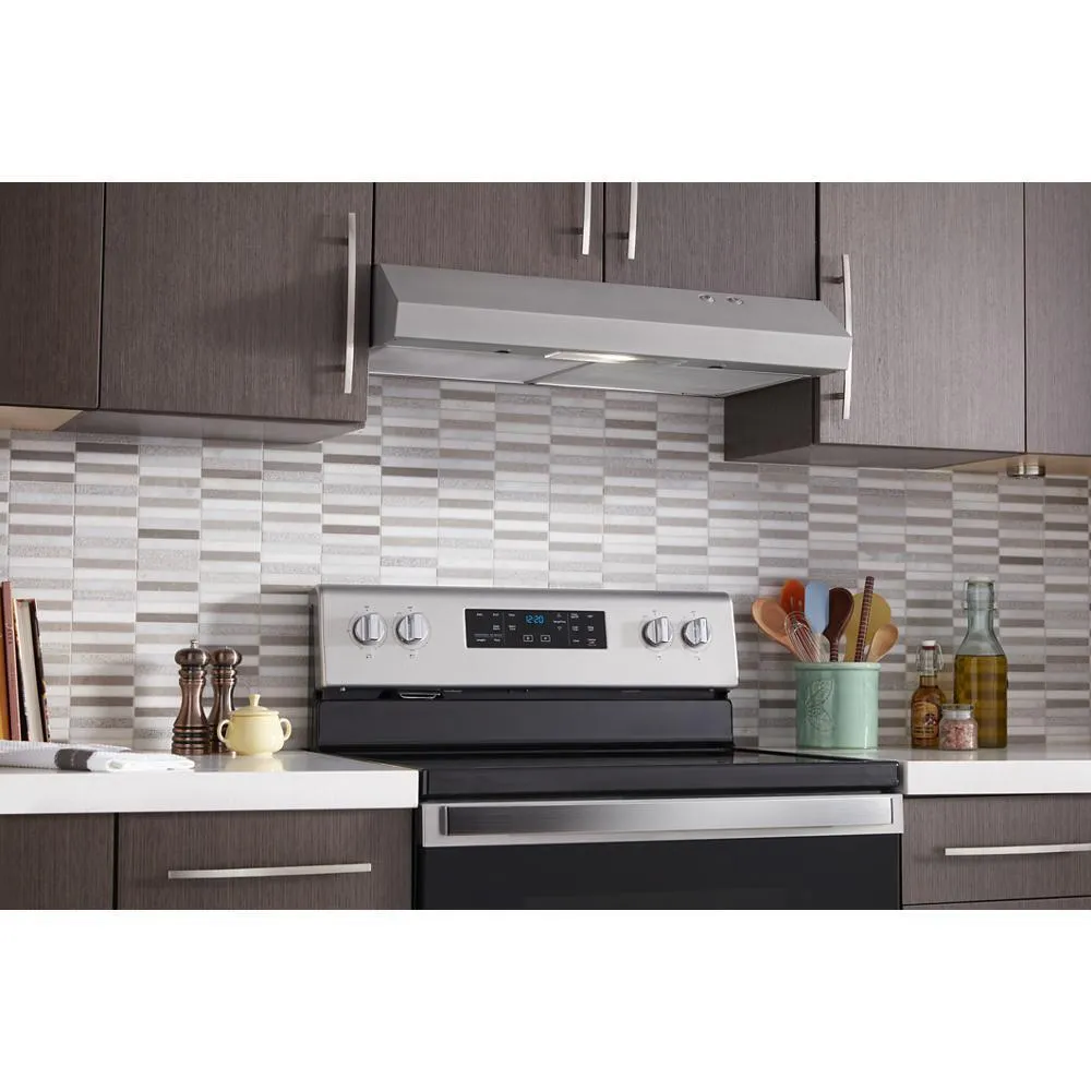 Amana WVU17UC0JS 30" Range Hood With Full-Width Grease Filters