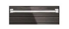 American Range ARR27IRWD 27" Fully Integrated Stainless Steel Warming Drawer. Shown With Custom Wood Panel And Arwdh-27 Handle.