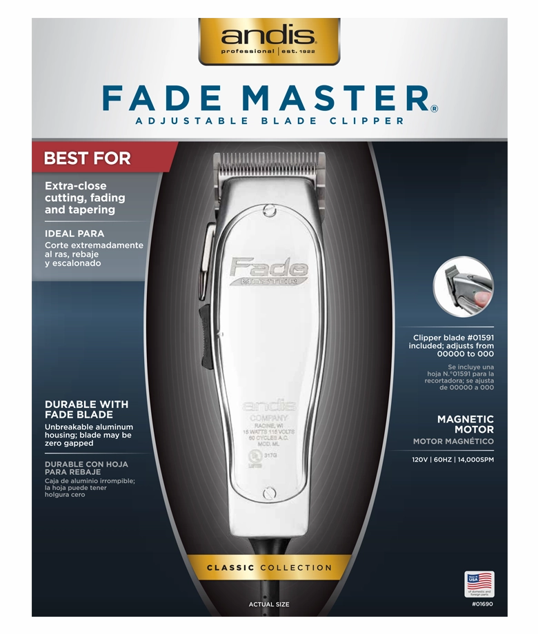 Andis Fade Master Clipper Shop Hot Deals Limited Time Offer
