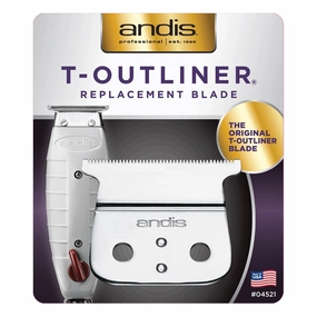 Shop the Savings Big Clearance Event Andis Professional T-Outliner Replacement Blade - Silver - 04521