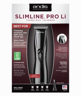 Best Deal Today Andis Slimline Pro Li Trimmer (D-8) Black