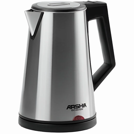Arshia Cordless Electric Kettle, 1.5Lit, 2150Watts, Silver Deal Frenzy Today Hot Clearance Now