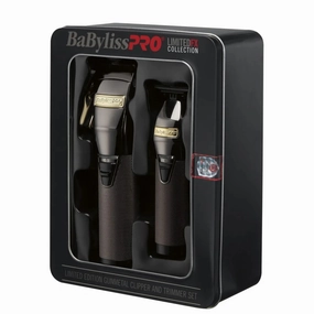 Clearance Steal Today Hot Offer Inside Babylisspro - Gunmetal Clipper And Trimmer Set