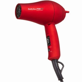 MustHave Deals Babylisspro Tt Tourmaline Titanium Travel Hair Dryer - Red