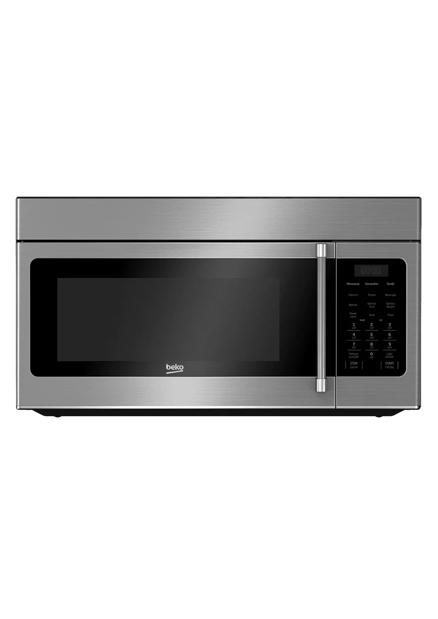 Beko MWOTR30100SS 1.6 Cu Ft Over The Range Microwave Oven