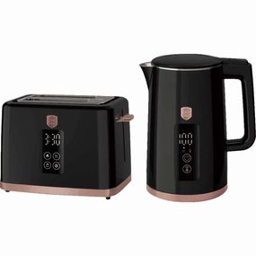 Online Exclusive Offer Special Deals Online Berlinger Haus Electric Kettle & Toaster Set, Black