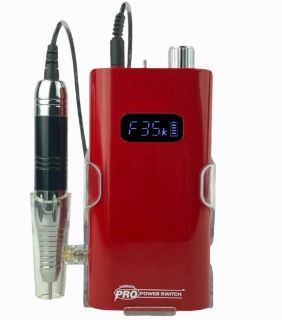Medicool Propower Switch Cordless Nail Drill 35K Rpm Red/Black/White Special Price Today Grab It Before Gone