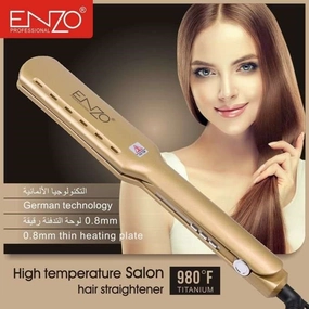 Todays Special Picks Enzo Hair Straightener Ceramic Titanium