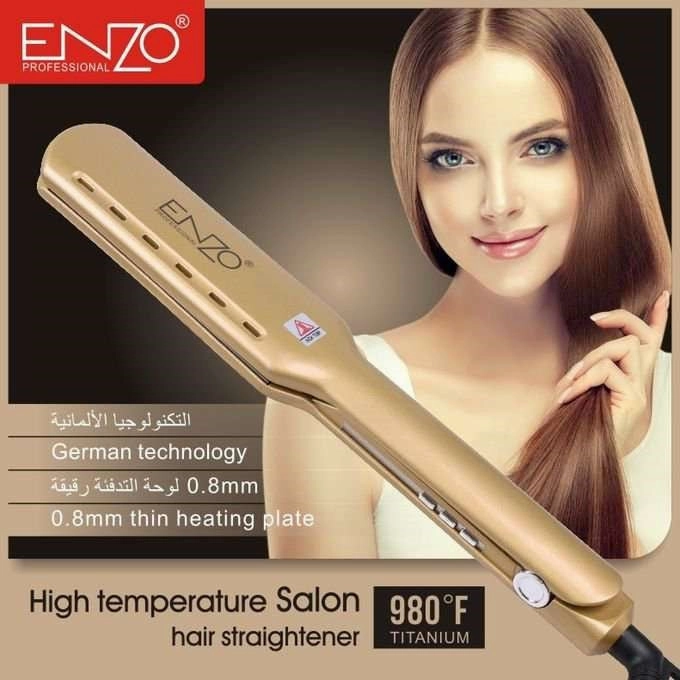 Todays Special Picks Enzo Hair Straightener Ceramic Titanium