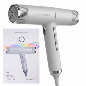 Gama Professional Iq Perfetto Dryer - Silver Gift Ideas Galore Big Savings Event