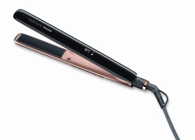 Exclusive Hot Pick Beurer Hair Straightener Black 120-220 Watt Ionic Function Provides 3 Styling Levels Titan