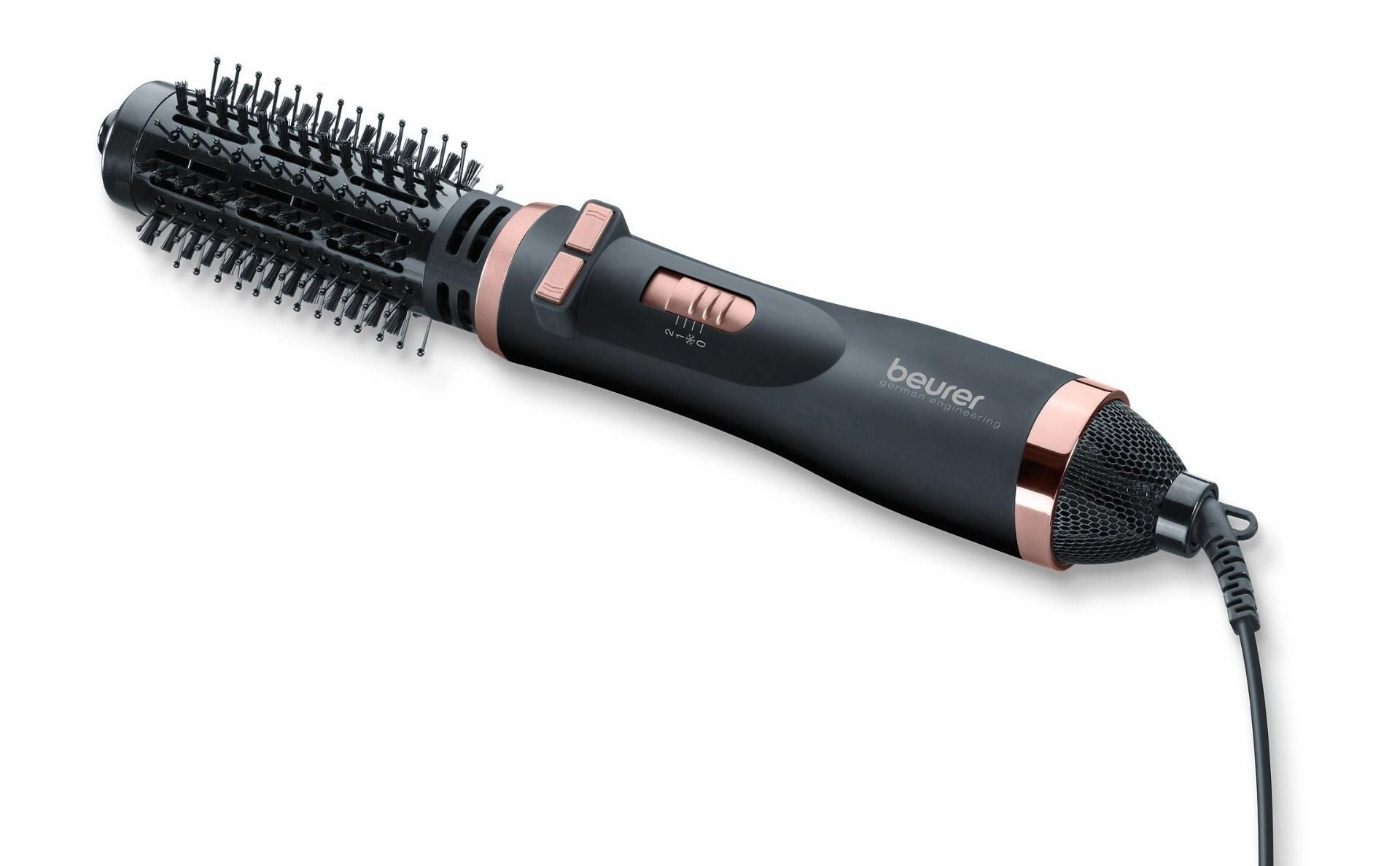 Beurer Roating Hot Air Brush, Two Appendices, 1000Watts, Black Unmissable Deal Today