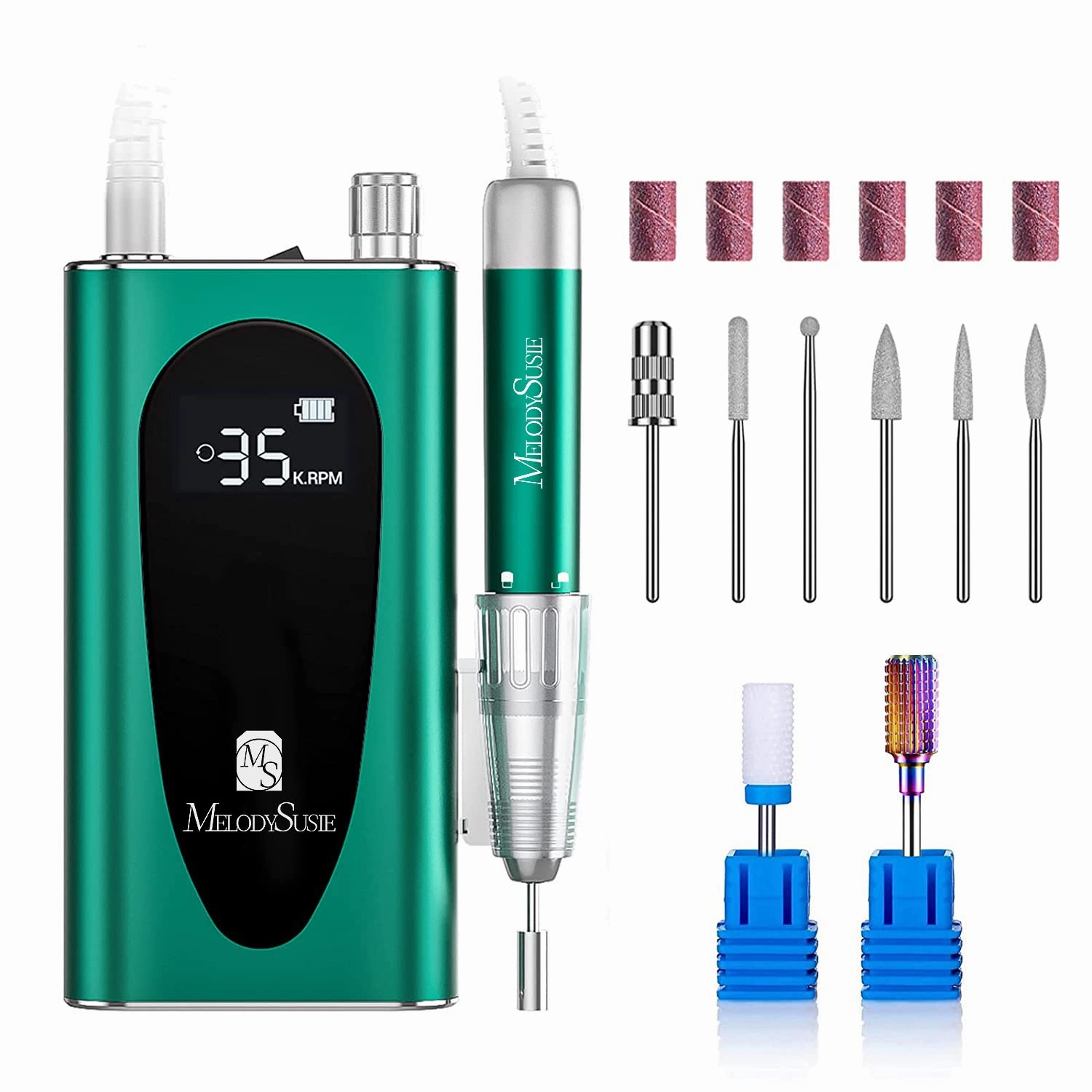 Sparkle Plus(Mm400C) Rechargeable Nail Drill 35,000Rpm Limited Stock Alert Grab Your Savings