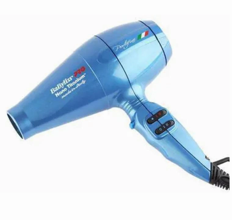 Dont Wait Save Today Pro Nano Titanium Portofino 6600 Blue Dryer 2000W 110V 127V - Babyliss