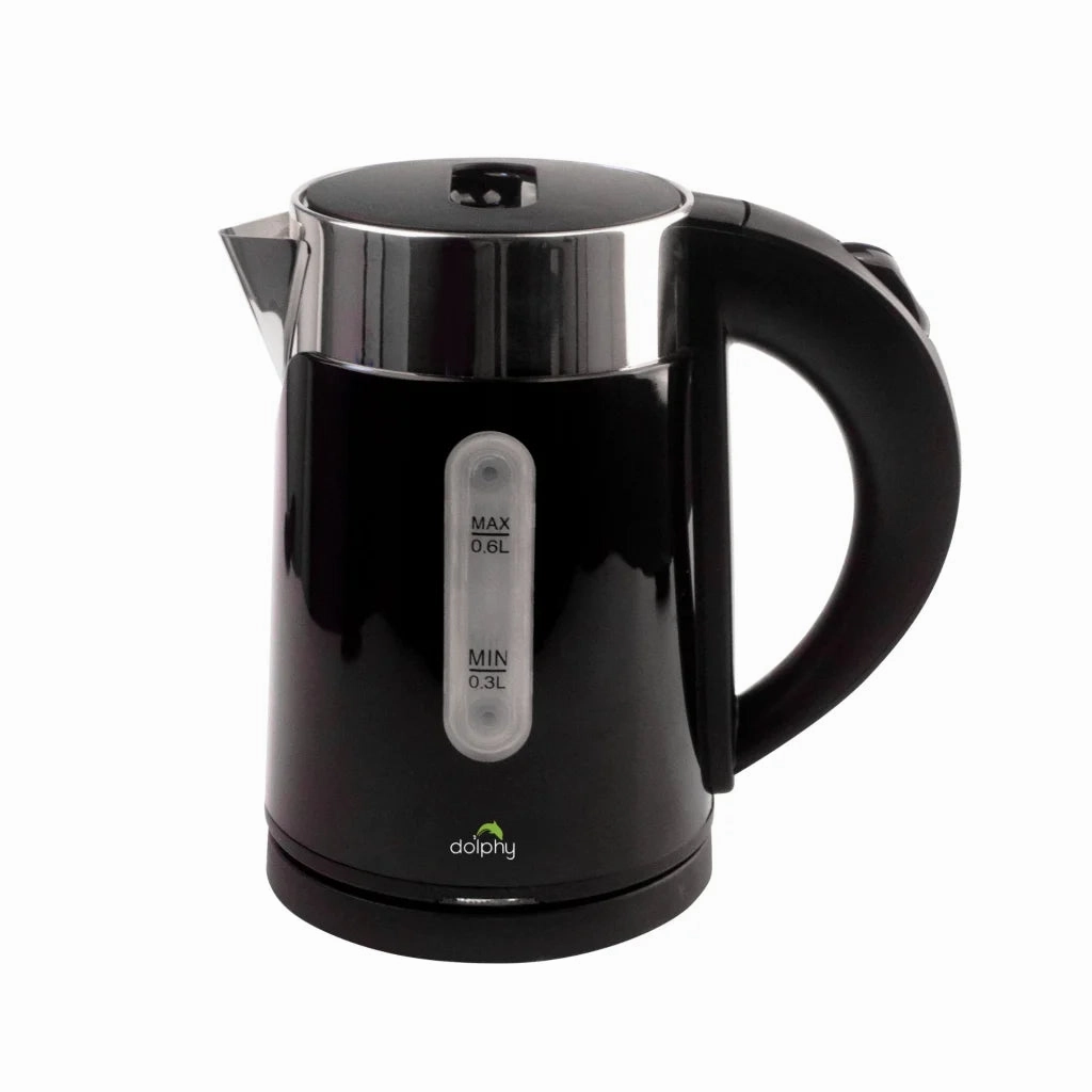 0.6L Stainless Steel Electric Kettle Black Online Exclusive Steal Shop Save Today