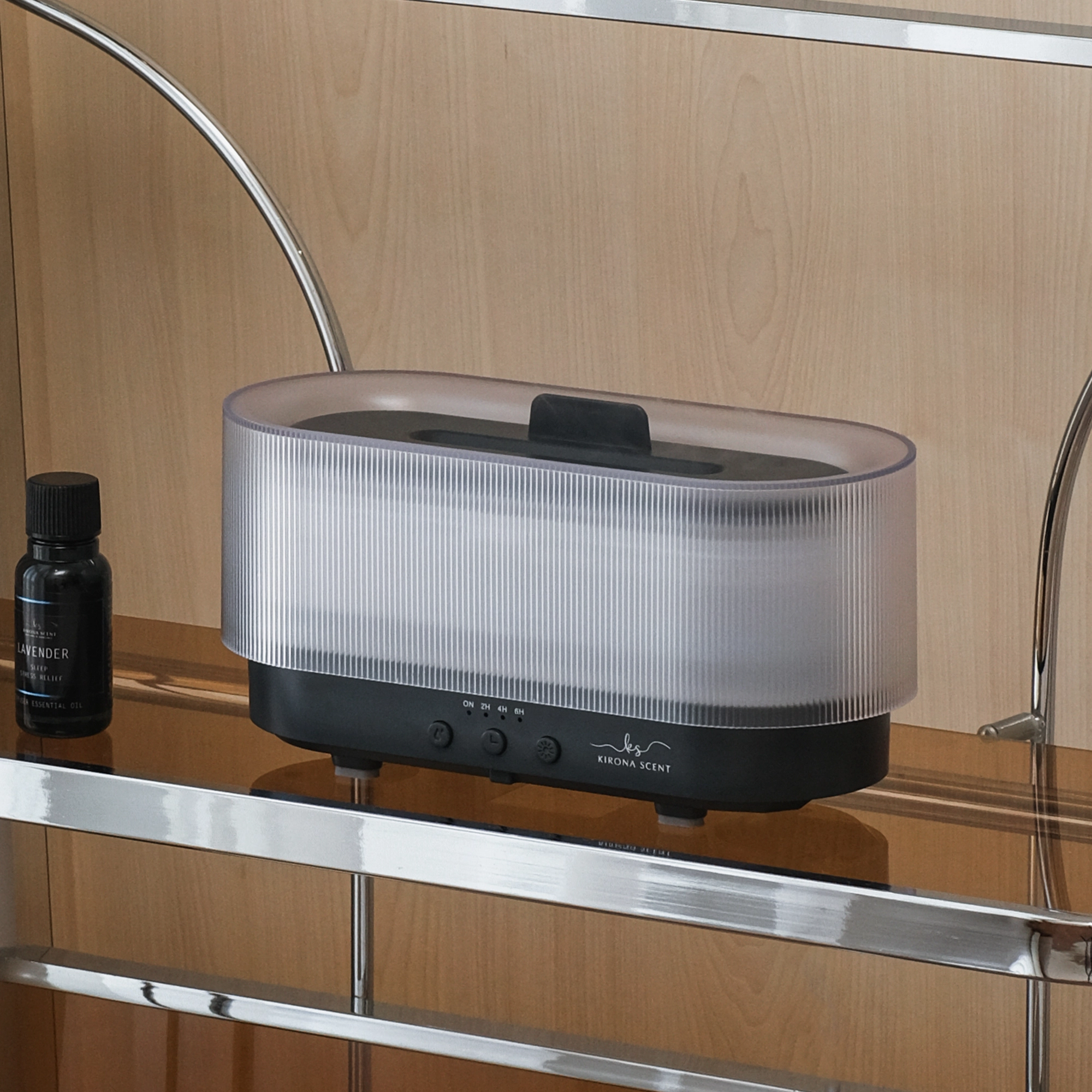 Today Only Offer Trending Savings Now Amber Fire Aroma Diffuser 300Ml (Grey)