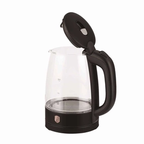 Berlinger Haus Electric Glass Kettle, 1.7Lit, 2200Watts, Black Rose Trending Hot Picks Best Seller Deal