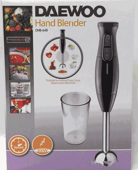 MustHave Steals Daewoo Dhb-648 300-Watt Hand Blender, 220 Volts (Non-Usa Compliant)