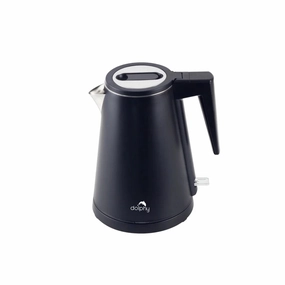 0.8L Stainless Steel Kettle - Black(Double Layer) Exclusive Online Discount MustHave Steals