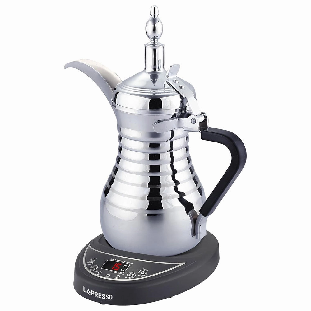 Hot Item Clearance Daily Hot Deal Lepresso Arabic Coffee & Tea Kettle With Heat Milk Dallah Lparcmsl 0.75L 800W