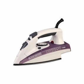 Black & Decker Steam Iron With Nonstick Soleplate, 1750Watts, Purple EndofWeek Deals Daily Clearance Deal