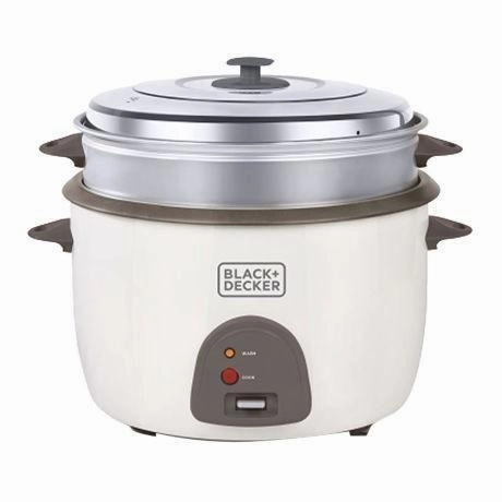 Black And Decker 14-Cup Cooked/7-Cup Uncooked Rice Cooker 110V  And Food Steamer, White 110V Steal the Deal Now