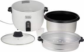 Big Price Drop Black And Decker Rc2850 1100W 2.8 L 11.8 Cup Rice Cooker (Non-Usa Compliant), White, Standard