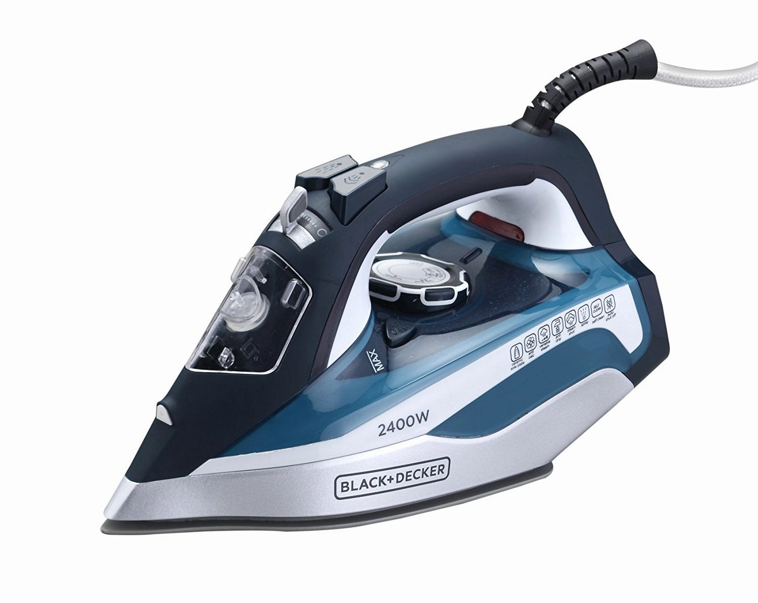 Hot Sale Frenzy Hot Offer Event Black And Decker X2150 2200-Watt Auto-Shut Off Steam Iron, 220 Volts (Not For Usa - European Cord)
