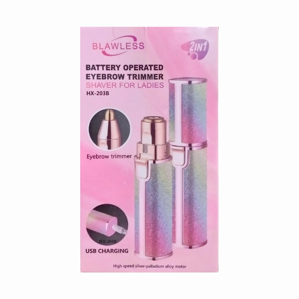 Blawless Eyebrow Trimmer And Shaver For Ladies Hx-203B Hot Discount Deal Clearance Savings Now