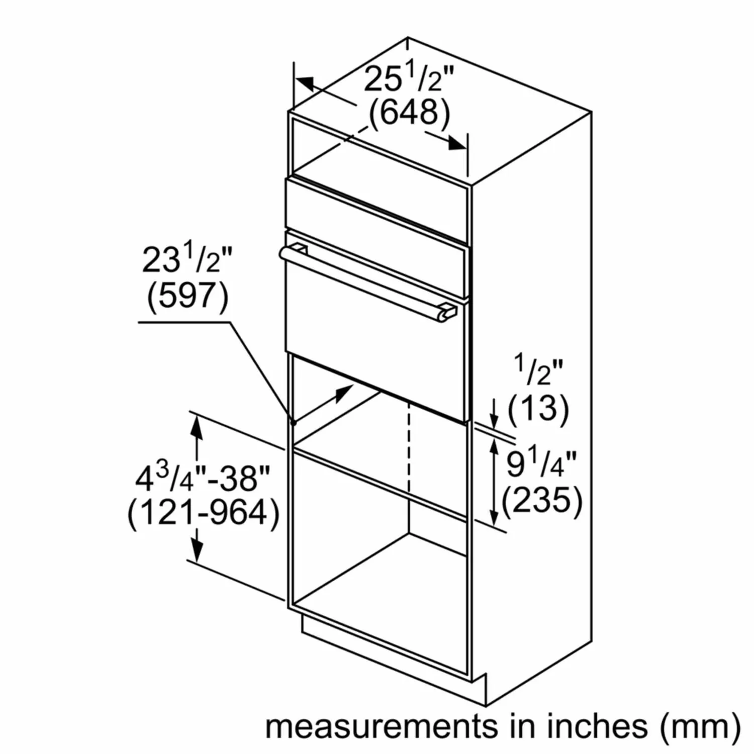 Bosch HWD5751UC 500 Series, 27", Warming Drawer