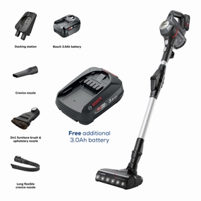 Today Only Steal Bosch Bcs711Gbkit Unlimited 7 Prohome Cordless Vacuum Cleaner Plus Additional Battery