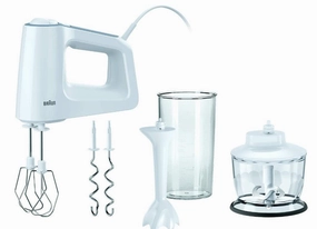 Flash Deal Today Grab It Before Gone Braun Multimix 3 Hm3135 Hand Mixer 500 Watt - White 220V