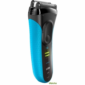Price Drop Today Braun Shaver Trimmer 45 Minutes, 5Minute Quick Charg, Blue & Black