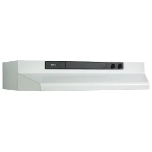Broan 462401 Broan? 24-Inch Convertible Under-Cabinet Range Hood, 220 Cfm, White