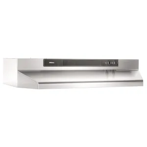 Broan 462404 Broan? 24-Inch Convertible Under-Cabinet Range Hood, 220 Cfm, Stainless Steel