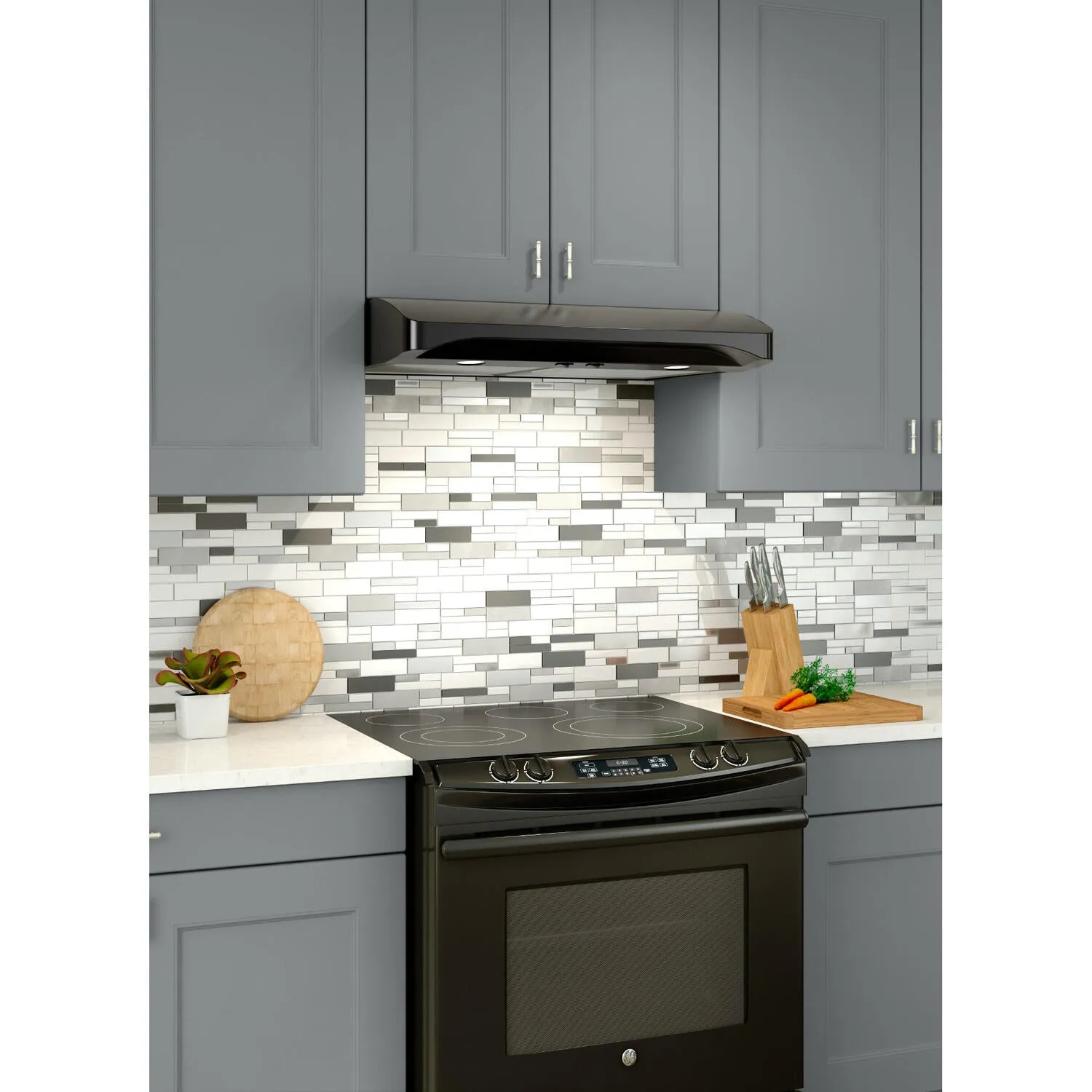 Broan ALT136BL Broan? Elite 36-Inch Convertible Under-Cabinet Range Hood, Black