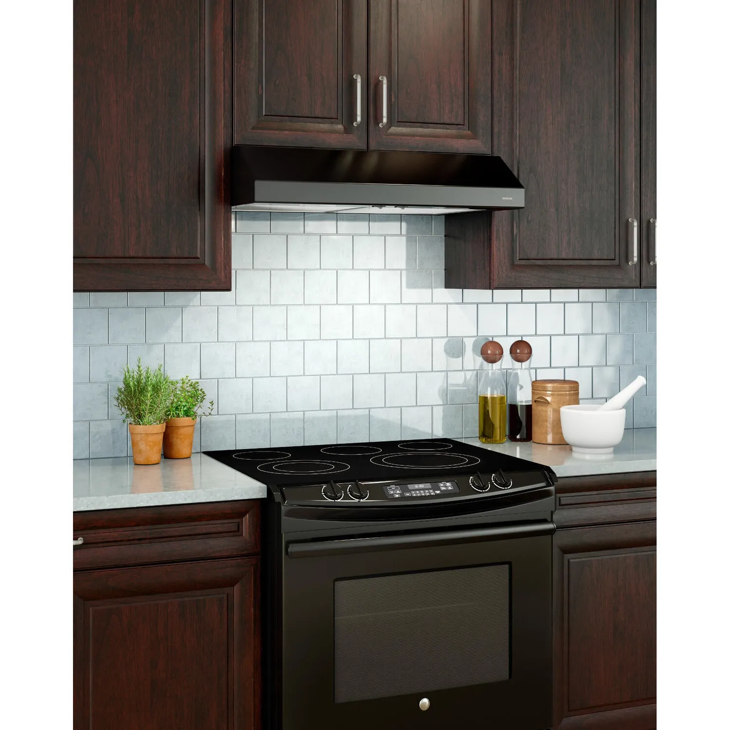 Broan BCSEK124BL Broan? 24-Inch Convertible Under-Cabinet Range Hood, Energy Star?, 300 Max Blower Cfm, Black