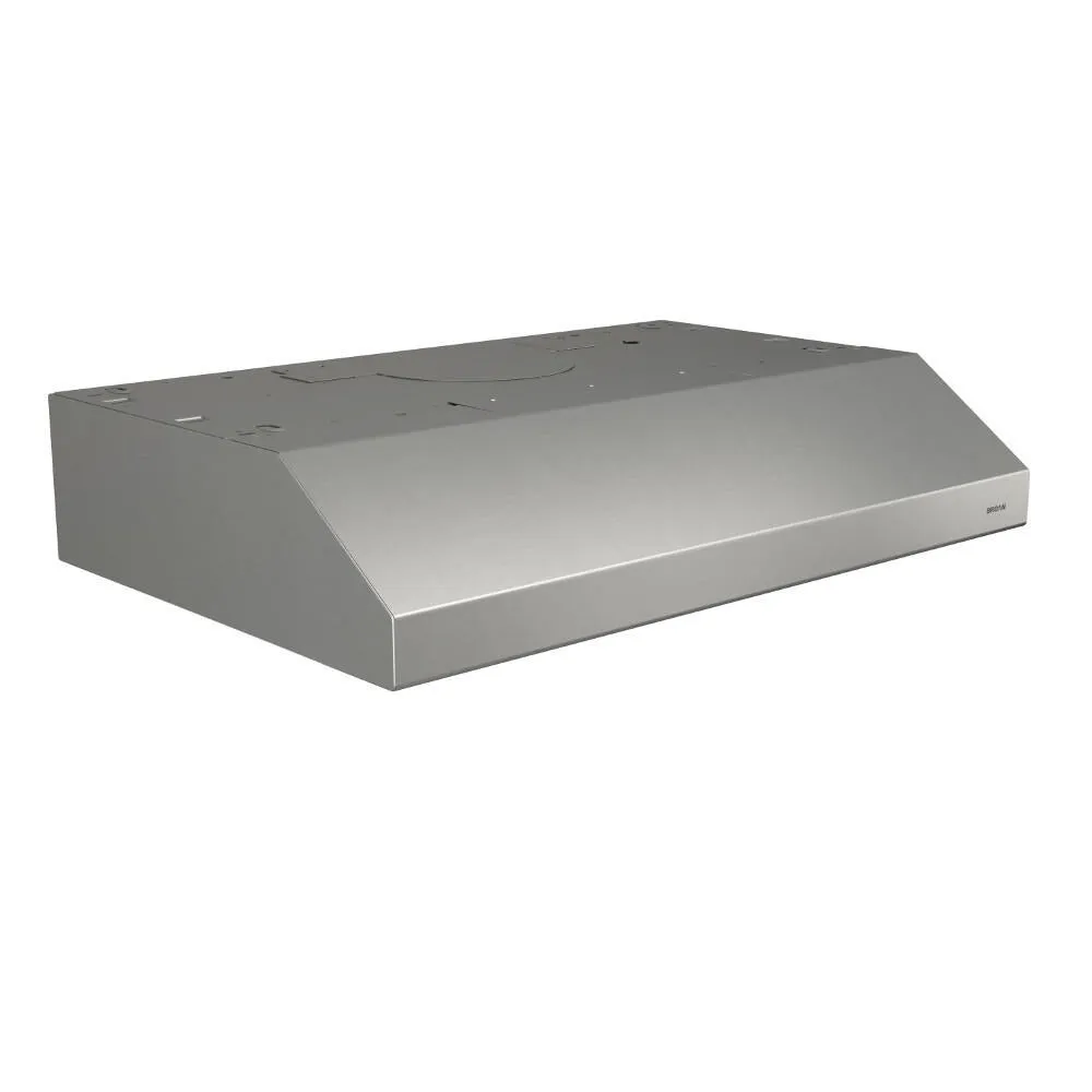 Broan BCSEK124SS Broan 24-Inch 300 Max Blower Cfm 1.5 Sones Stainless Steel Range Hood Energy Star? Certified