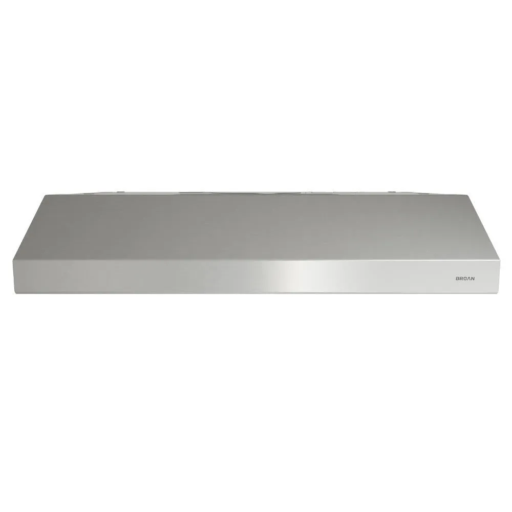 Broan BCSEK124SS Broan 24-Inch 300 Max Blower Cfm 1.5 Sones Stainless Steel Range Hood Energy Star? Certified