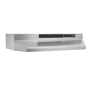 Broan F402404 Broan? 24-Inch Convertible Under-Cabinet Range Hood, 160 Cfm, Stainless Steel