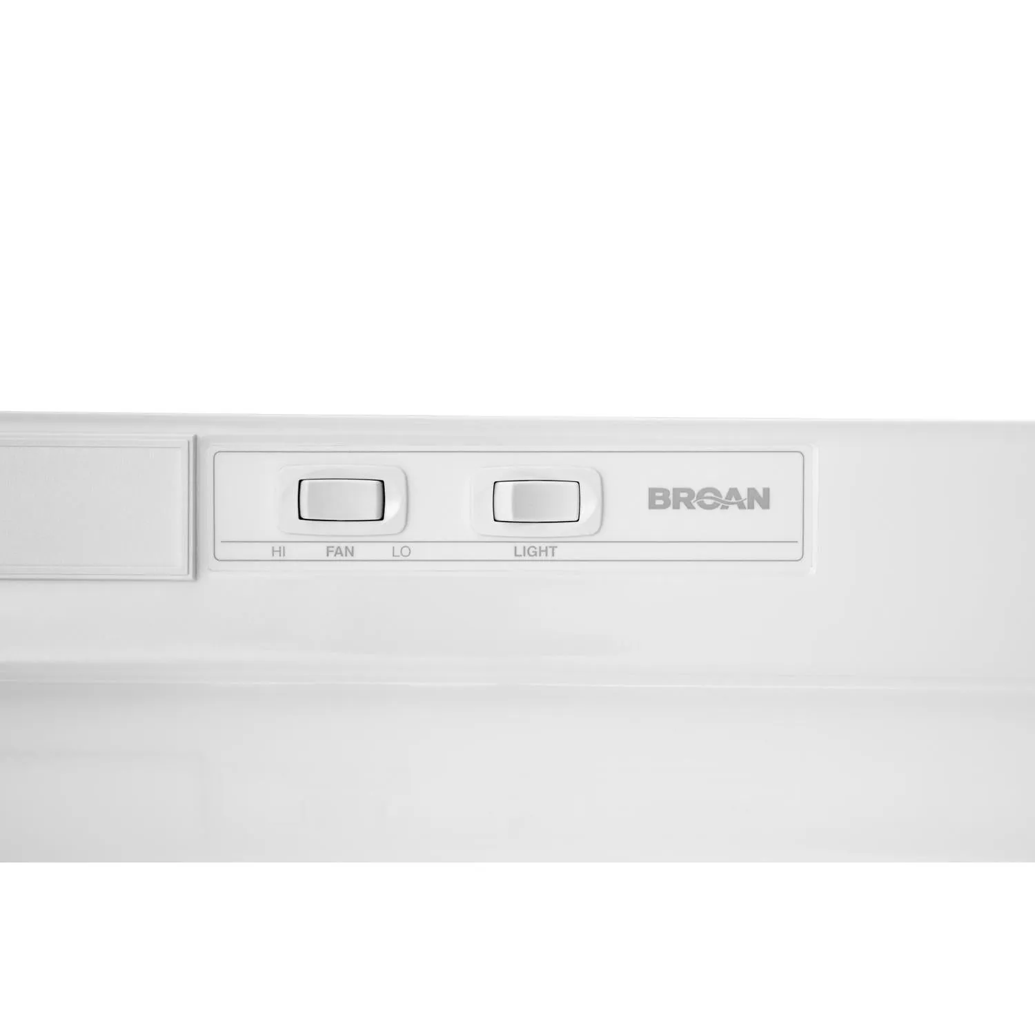 Broan F402411 Broan? 24-Inch Convertible Under-Cabinet Range Hood, 230 Max Blower Cfm, White-On-White