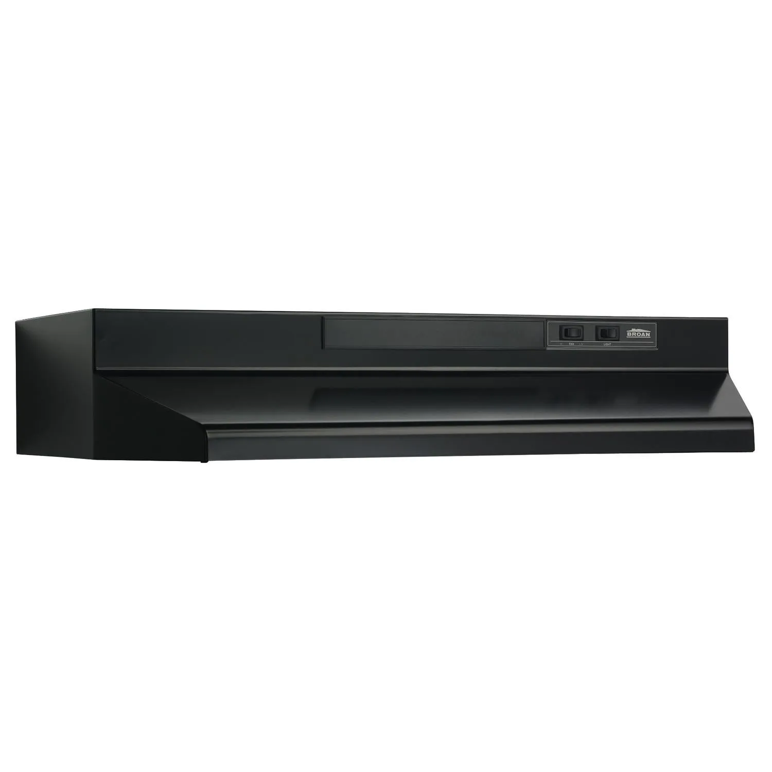 Broan F402423 Broan? 24-Inch Convertible Under-Cabinet Range Hood, 230 Max Blower Cfm, Black