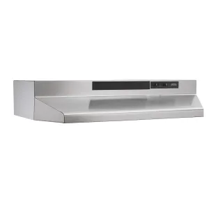 Broan F403004 Broan? 30-Inch Convertible Under-Cabinet Range Hood, 160 Cfm, Stainless Steel