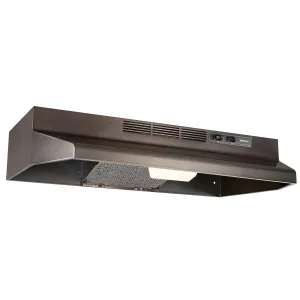 Broan F4030BLS Broan? 30-Inch Convertible Under-Cabinet Range Hood, 160 Cfm, Black Stainless Steel