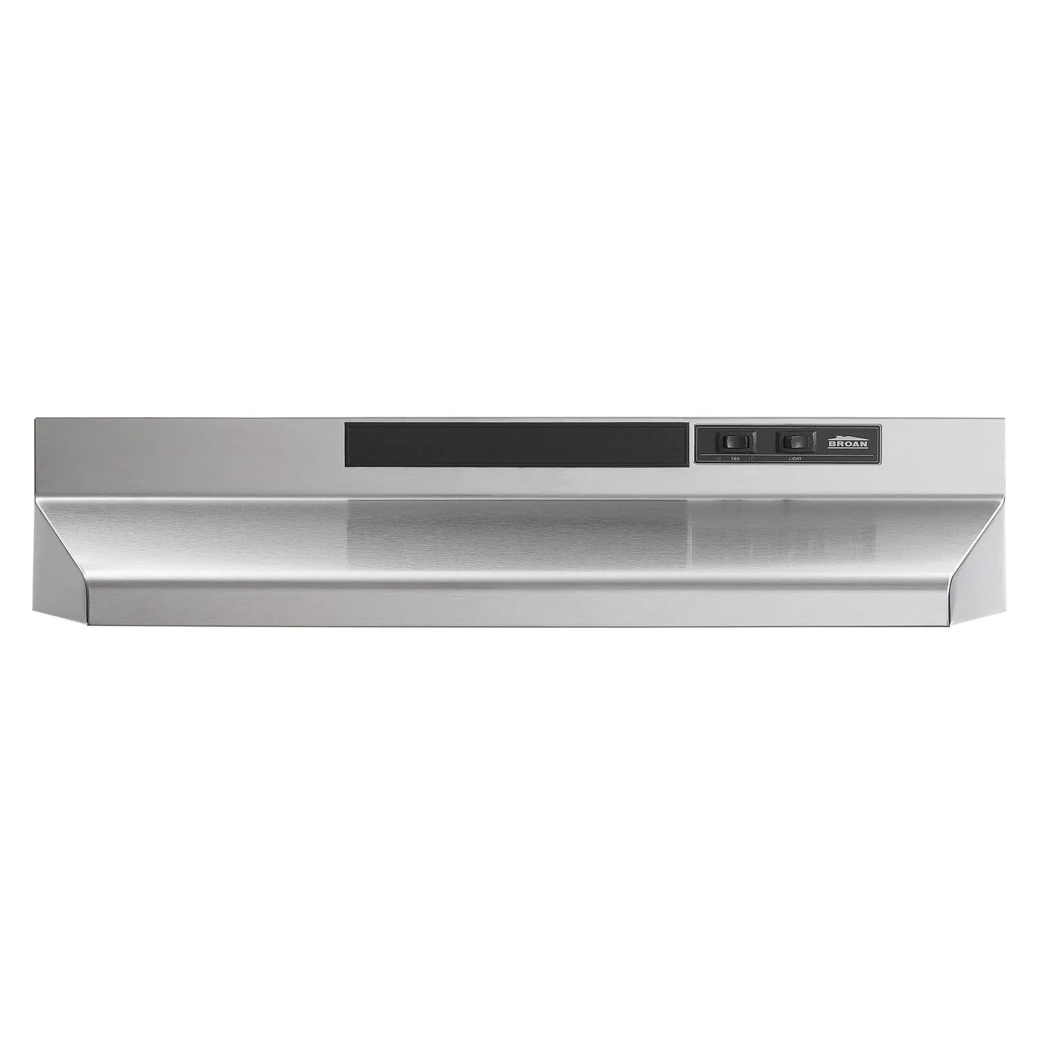 Broan F403604 Broan? 36-Inch Convertible Under-Cabinet Range Hood, 230 Max Blower Cfm, Stainless Steel