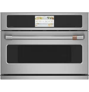 Cafe CSB912P2VS1 Caf&#8482; 27" Smart Five In One Oven With 120V Advantium Technology